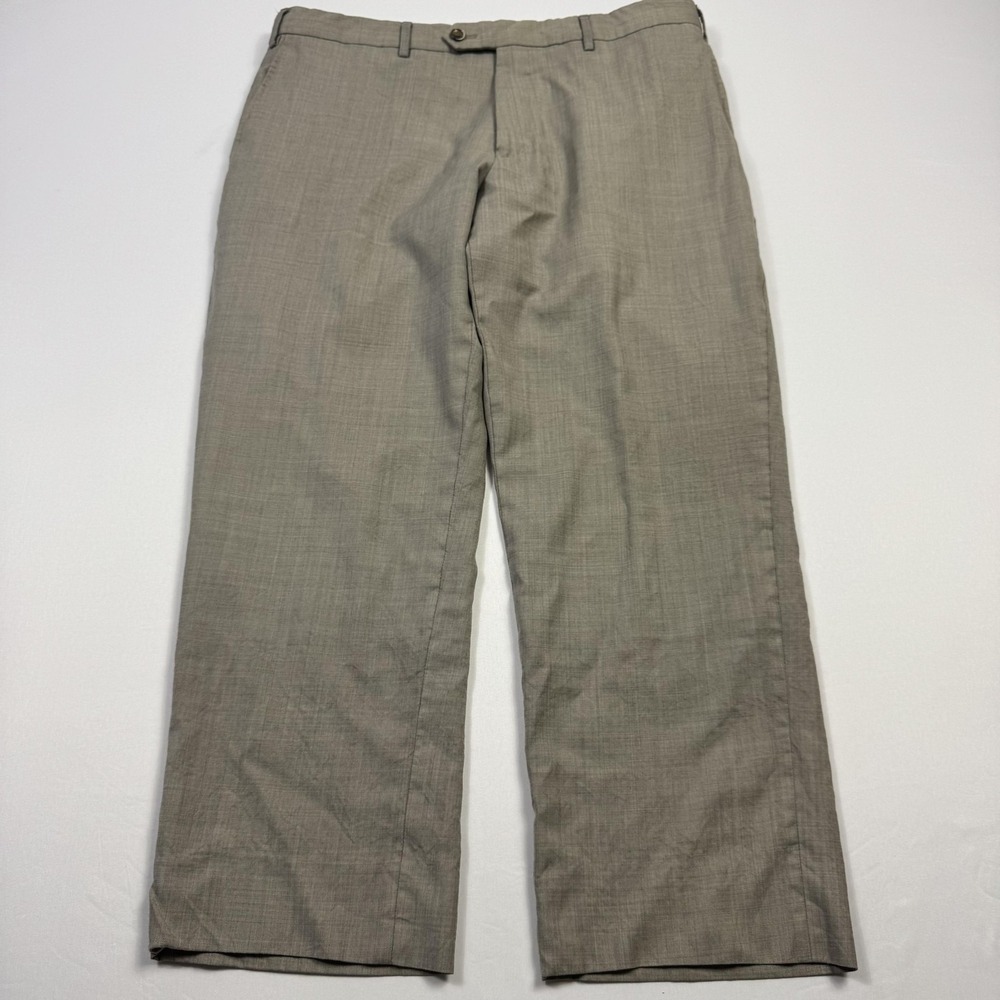 Solemare Pants Mens 36 Wool Made In Italy Maus & Hoffman Firenze Dress Trousers